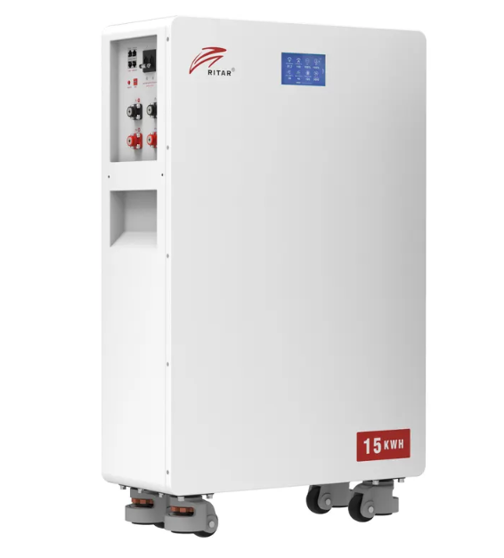 Акумуляторна електрична батарея літієва RitarGE-W15KWH-51.2V